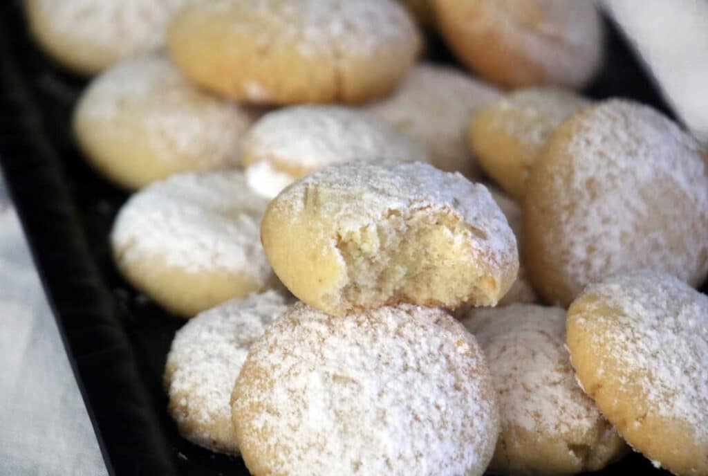 עוגיות קורבייה שקדים ללא סוכר