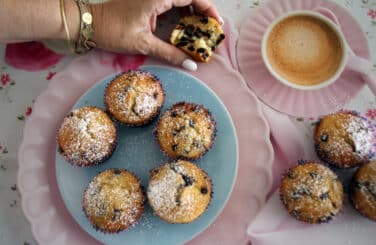 מאפינס שוקולד צ'יפס בעשר דקות