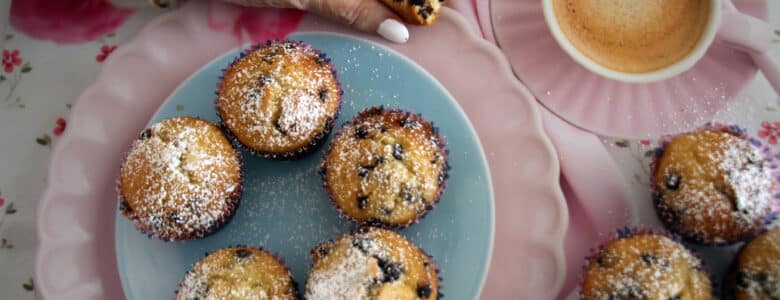 מאפינס שוקולד צ'יפס בעשר דקות