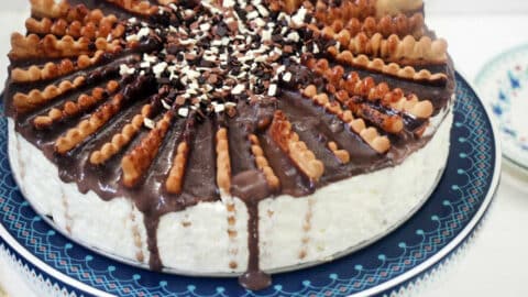 עוגת ביסקוויטים חגיגית במיוחד