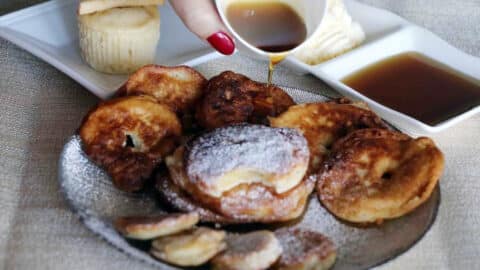 דונאטס עם תפוחי עץ