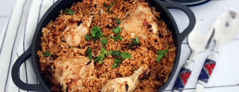 תבשיל עוף ואורז בסיר אחד
