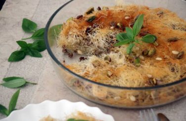 כנאפה עם בשר קריספית