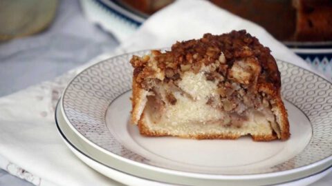 עוגת תפוחים ואגוזים פרווה מיוחדת