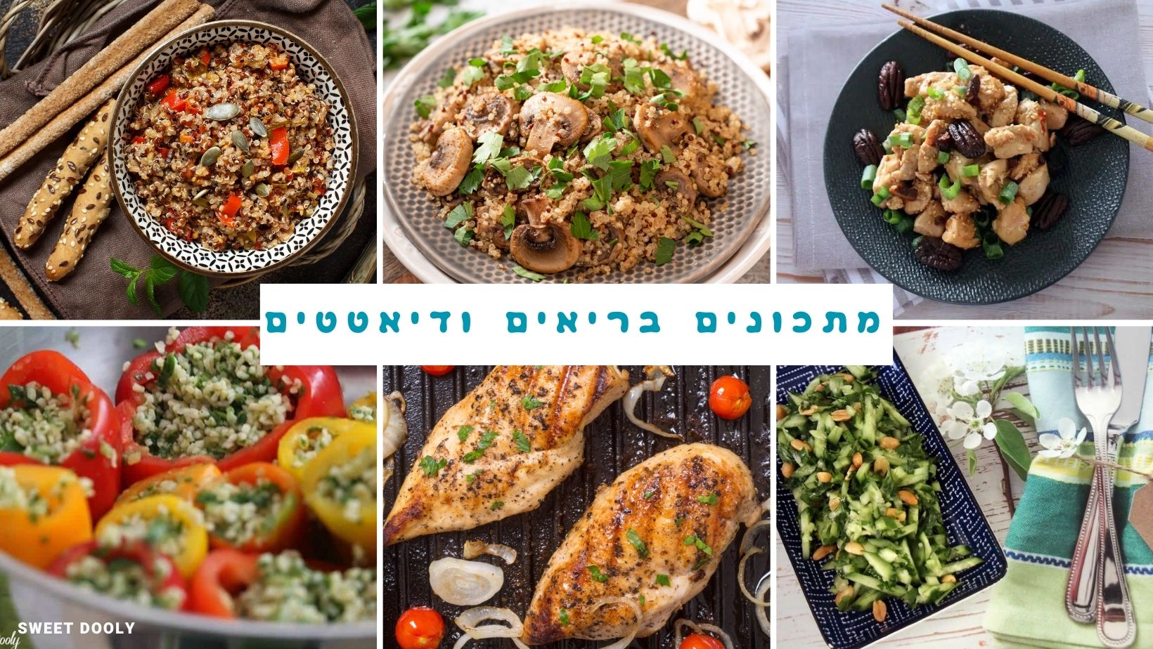 9 מתכונים בריאים ודיאטטיים
