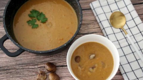 מרק ערמונים מושלם פרווה