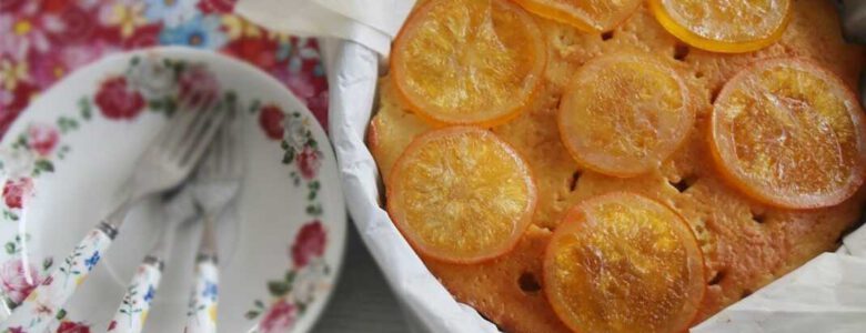 עוגת תפוזים טבעונית ללא ביצים