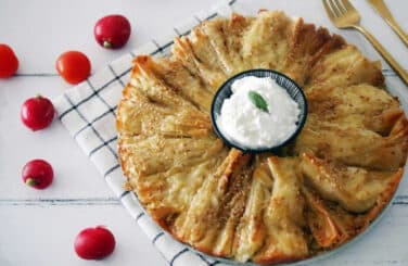 מניפות בורקס גבינות מעלי פילו