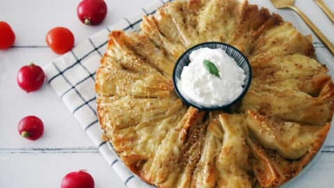 מניפות בורקס גבינות מעלי פילו