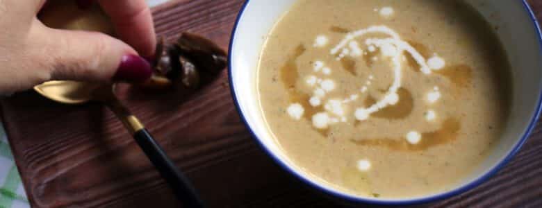 מרק ערמונים מוקרם קלאסי