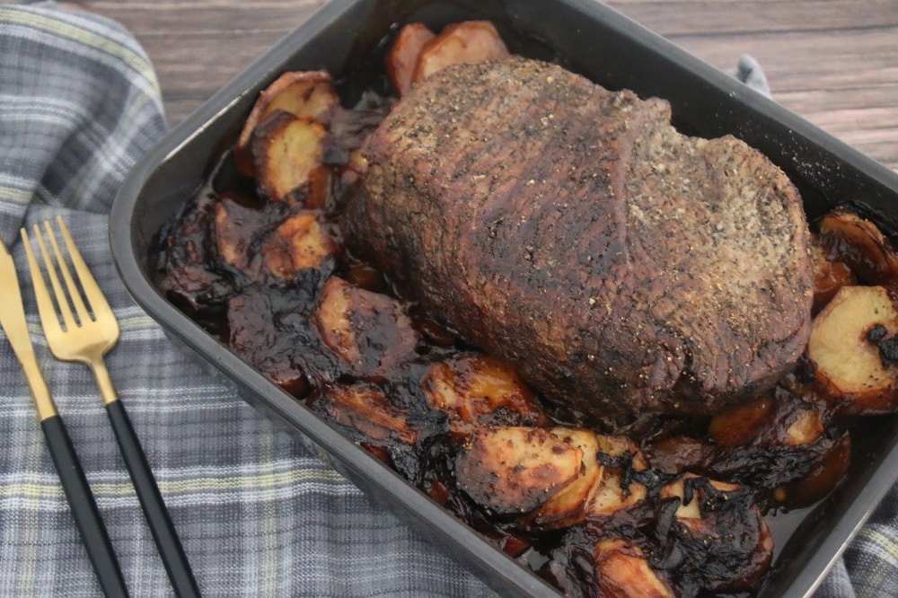 מתכון לרוסטביף בתנור עם תפוחי אדמה