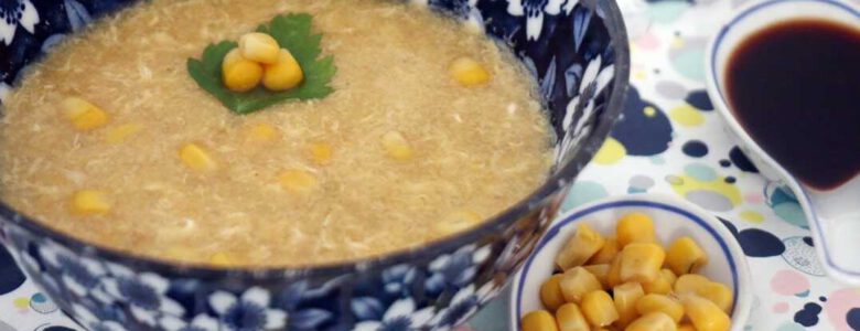 מרק תירס סיני כמו במסעדה