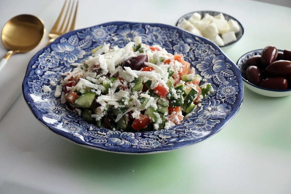 מתכון לסלט יווני קלאסי