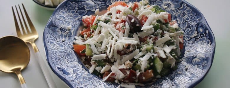 מתכון לסלט יווני קלאסי