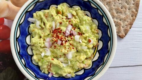 מתכון לגוואקמולי ב-5 מצרכים