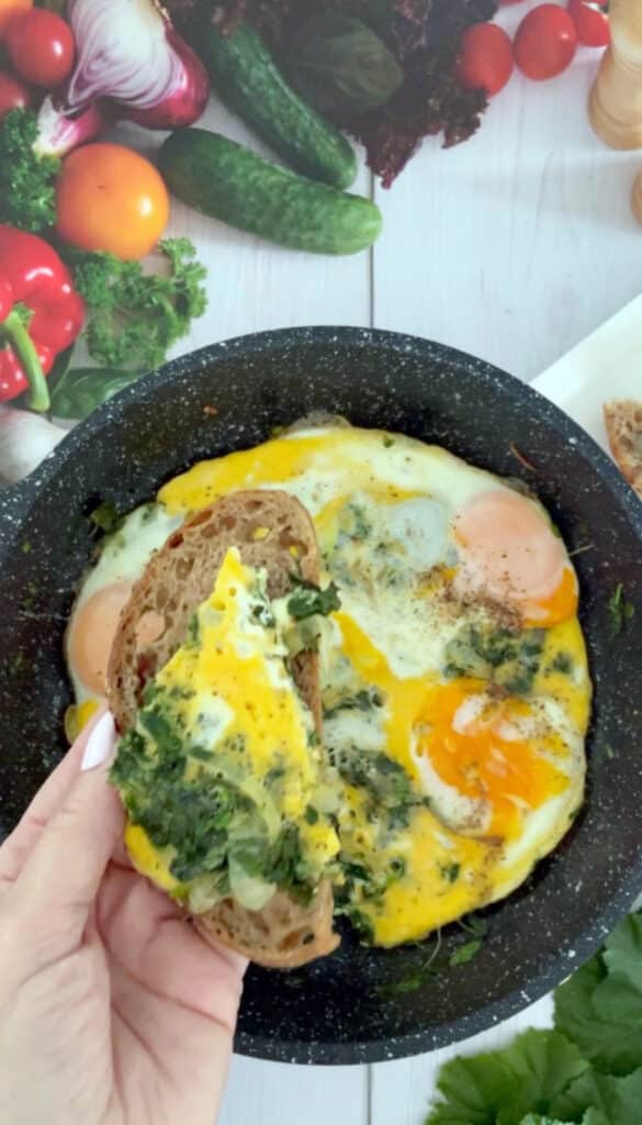 מתכון לשקשוקה עם חובזה