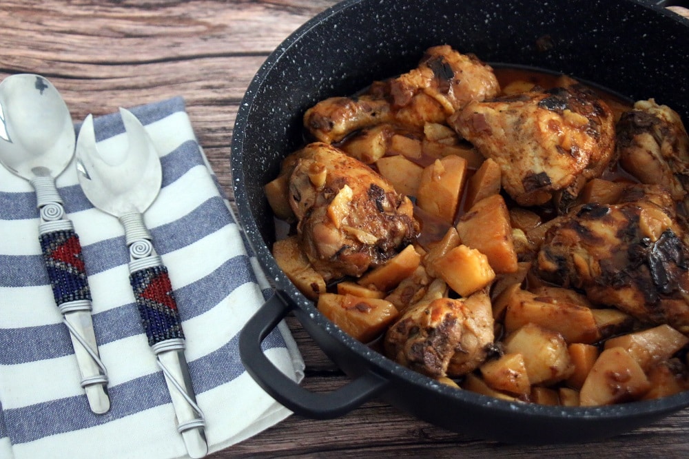 צלי עוף עם תפוחי אדמה