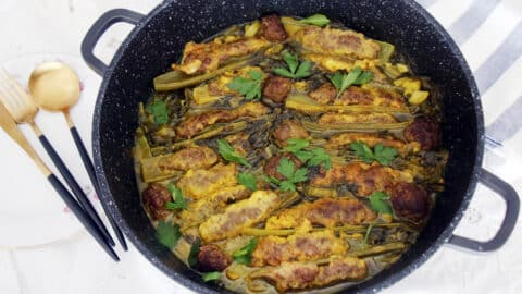 מתכון לסלרי ממולא בשר מיוחד לפסח