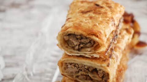 מצות מגולגלות עם בשר