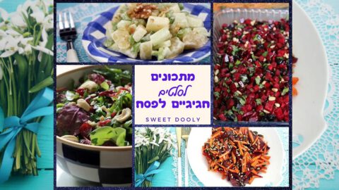 מתכונים לסלטים לפסח לשולחן החג