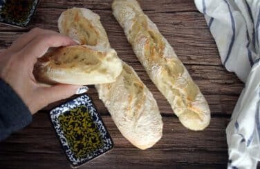 באגט ללא לישה שמכינים בבית