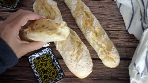 באגט ללא לישה שמכינים בבית