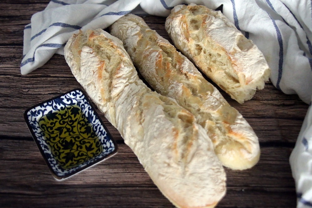 באגט ללא לישה שמכינים בבית