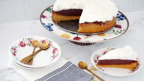 עוגת קרמבו וניל הפוכה