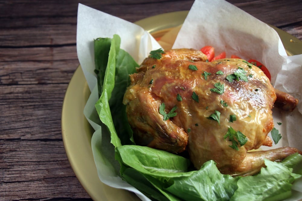 עוף במלח משני מצרכים