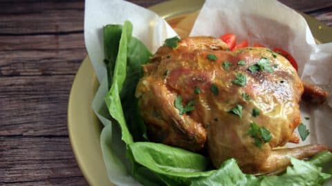 עוף במלח משני מצרכים