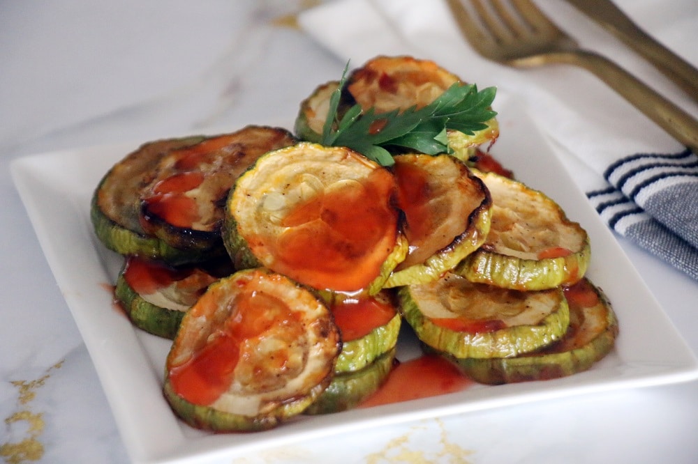 אנטיפסטי קישואים ברוטב צ'ילי מתוק