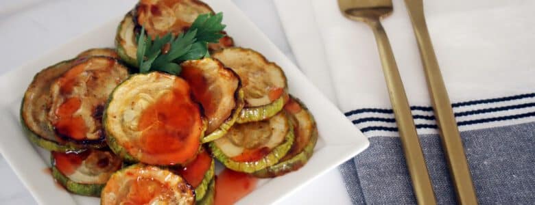 אנטיפסטי קישואים ברוטב צ'ילי מתוק