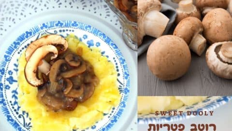 מתכון לרוטב פטריות פרווה מושלם
