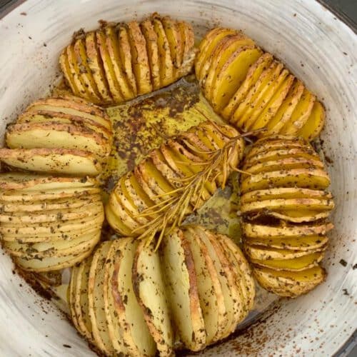 מניפות תפוחי אדמה קריספיים בתנור