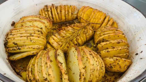 מניפות תפוחי אדמה קריספיים בתנור