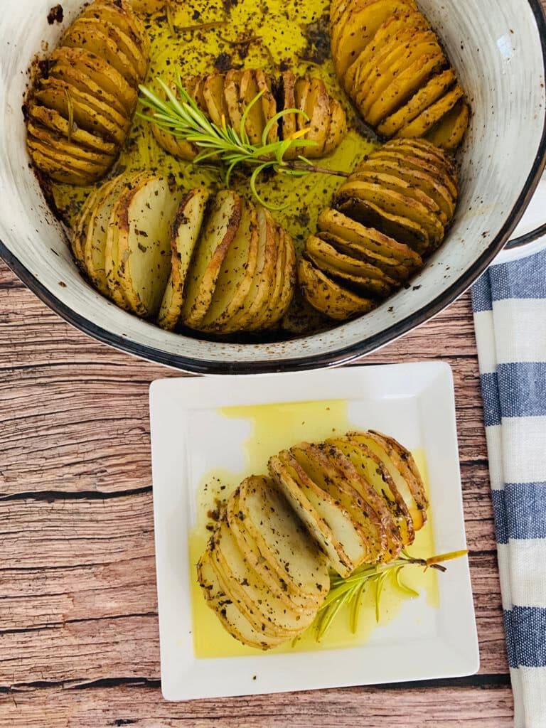 מניפות תפוחי אדמה קריספיים בתנור