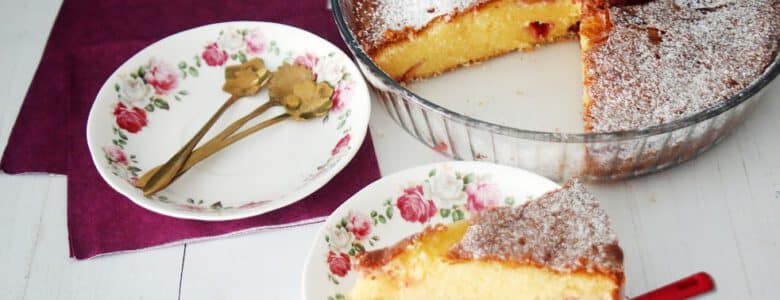 עוגת שזיפים בחושה ללא גלוטן