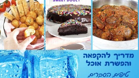 מדריך להקפאת והפשרת אוכל