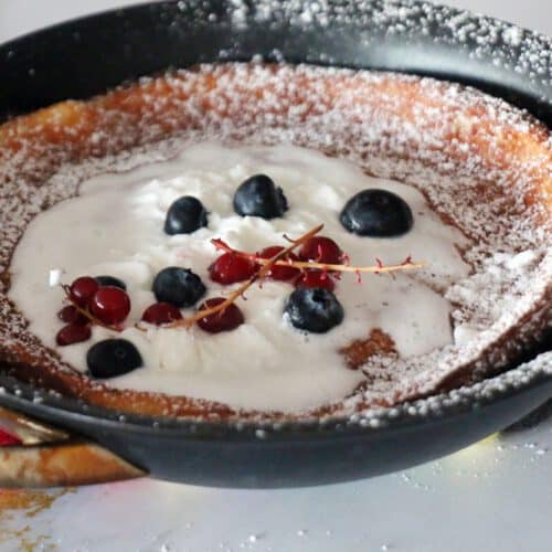 פנקייק אפוי חלומי שתופח בתנור