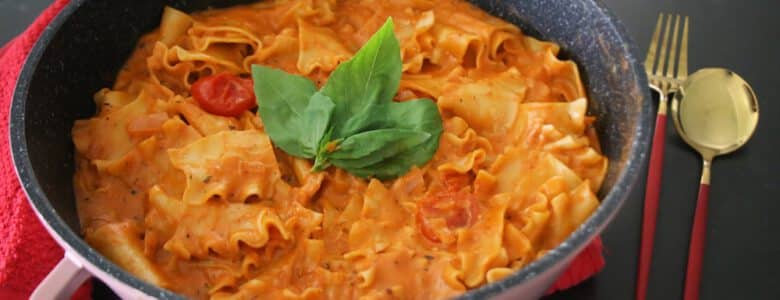 פסטה רוזה בסיר אחד שילדים אוהבים