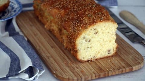 לחם ללא לישה וללא ביצים