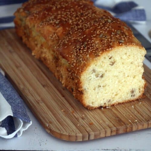 לחם ללא לישה וללא ביצים