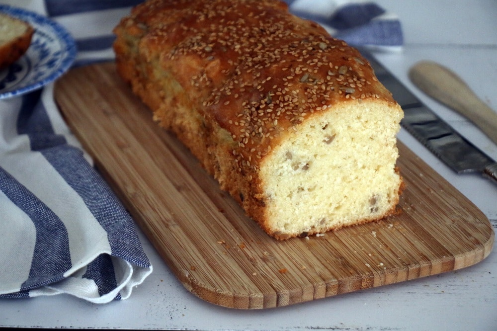 לחם ללא לישה וללא ביצים