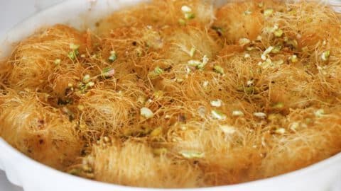 גלילות קדאיף מתוקות ממולאות ריקוטה