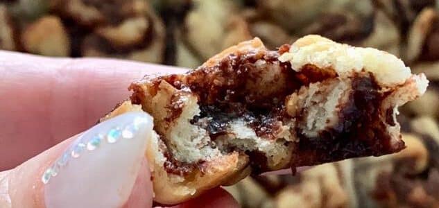 עוגיות שוקולד מבצק פיצה פרווה