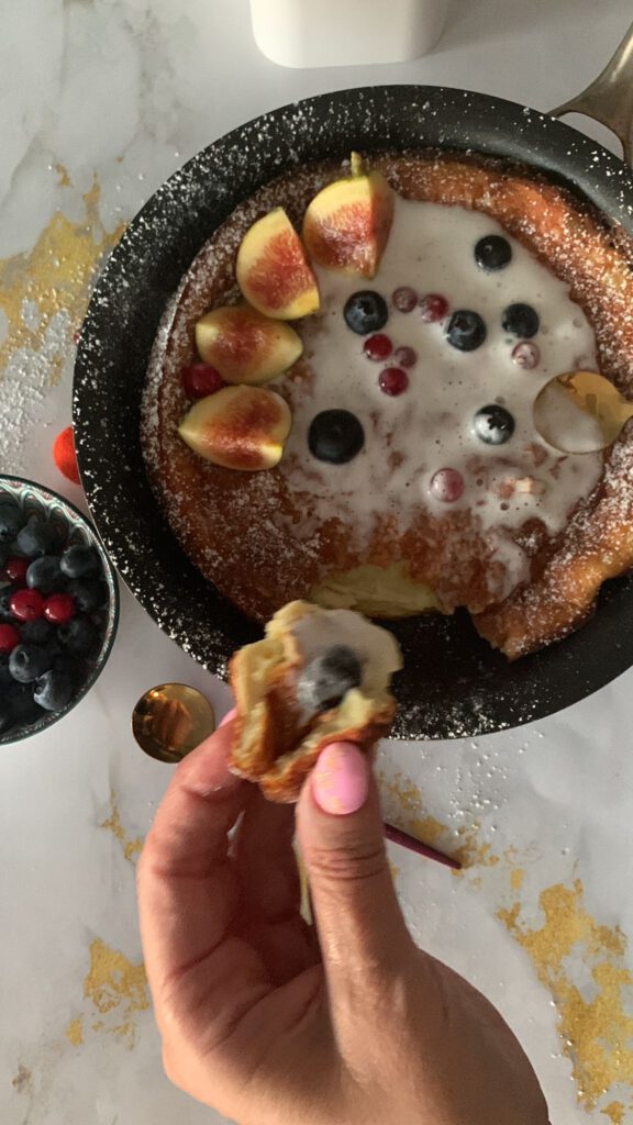 פנקייק אפוי חלומי שתופח בתנור