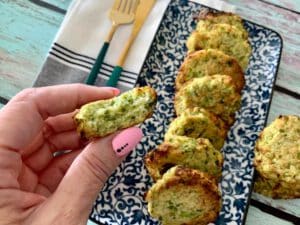 לביבות קישואים ללא גלוטן שמכינים בנינג'ה