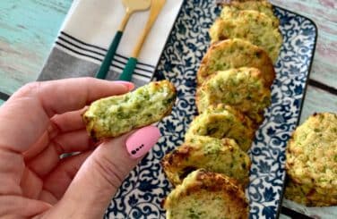 לביבות קישואים ללא גלוטן שמכינים בנינג'ה