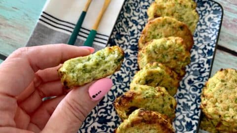 לביבות קישואים ללא גלוטן שמכינים בנינג'ה