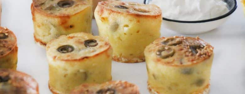 מאפינס זיתים וגבינה ללא גלוטן